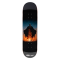 Welcome x Batman Bat Flames on Popsicle Deck - 8.5″ Black