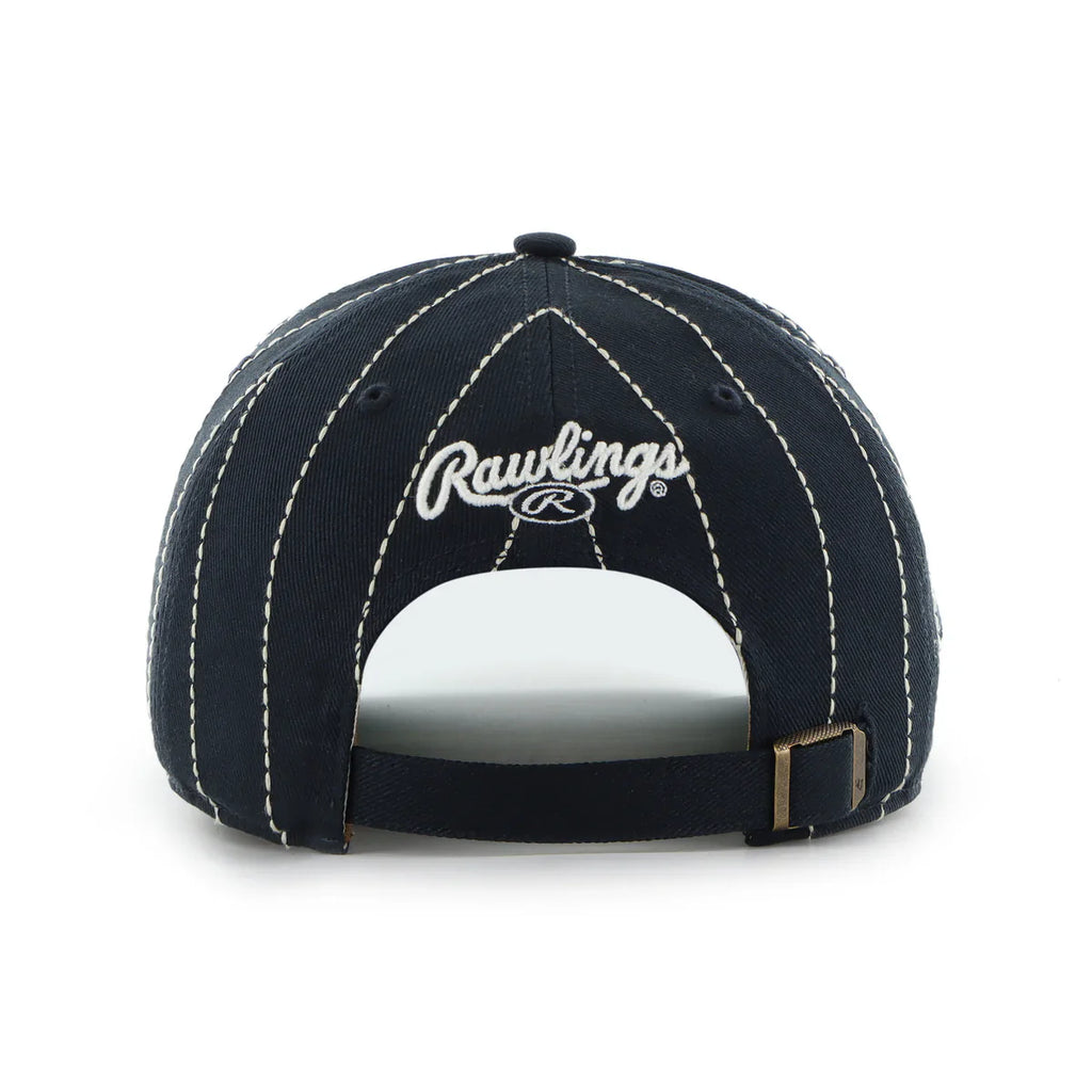 New York Yankees MLB 47 Brand Men's Navy Rawlings Pinstripe Hitch Adjustable Hat