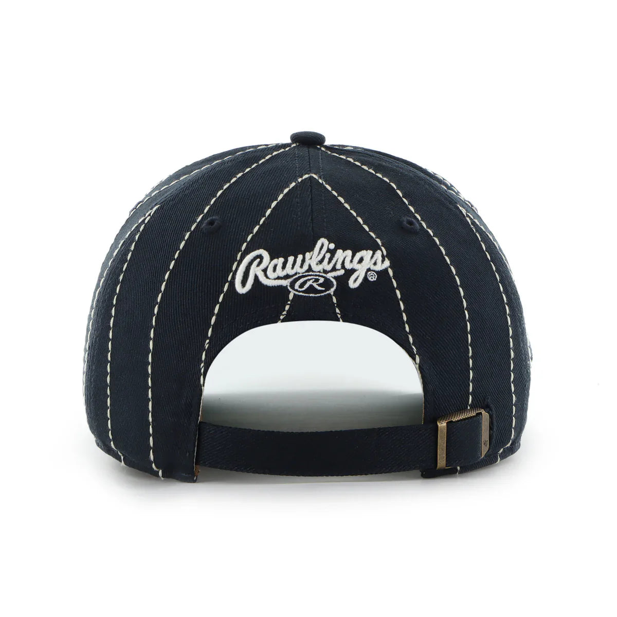 New York Yankees MLB 47 Brand Men's Navy Rawlings Pinstripe Hitch Adjustable Hat