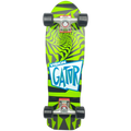 Vision Gator II Mini Cruiser Complete - 8″ Black/Green