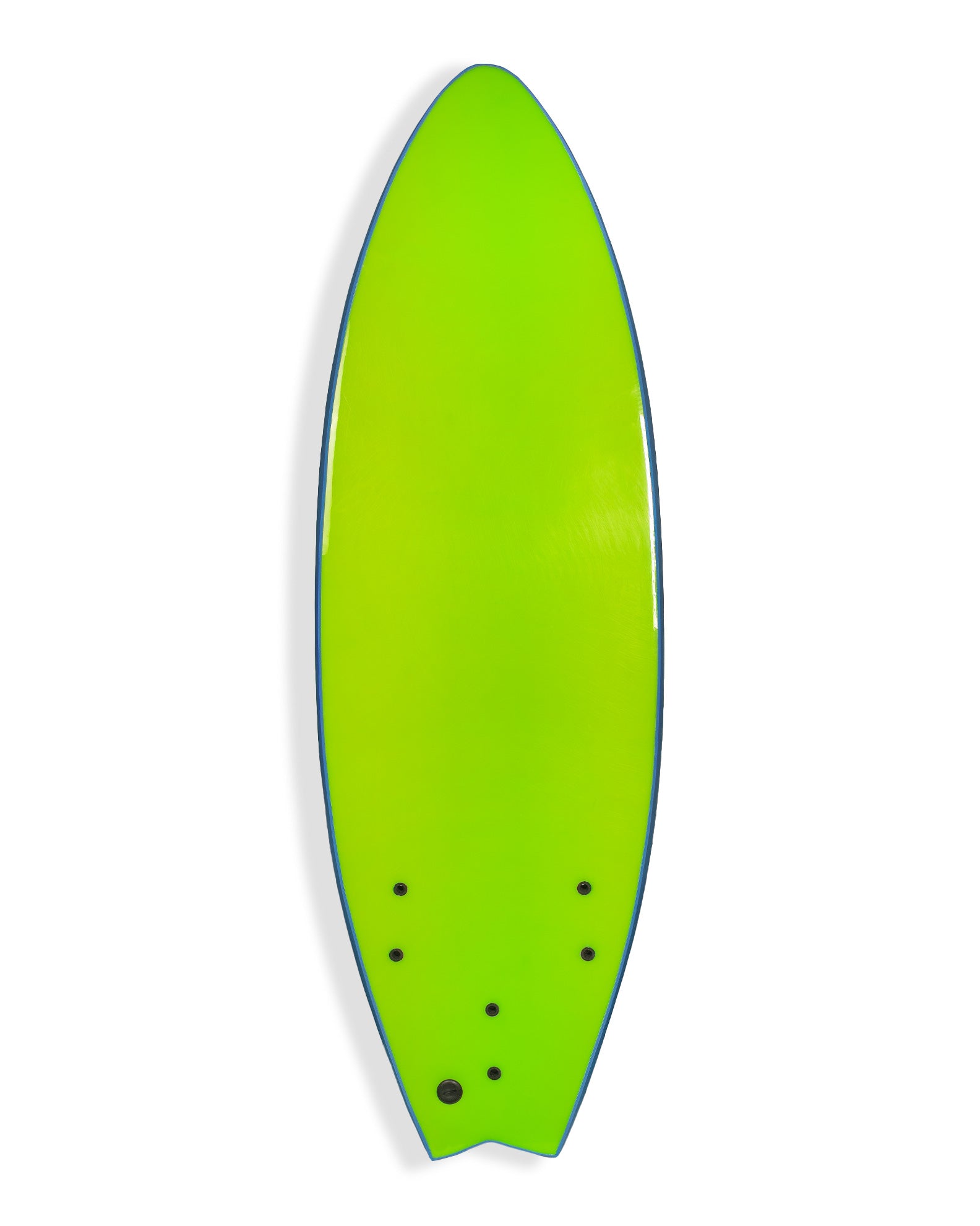 BEETLE 5'5 Soft Top Surfboard - Blue/Green