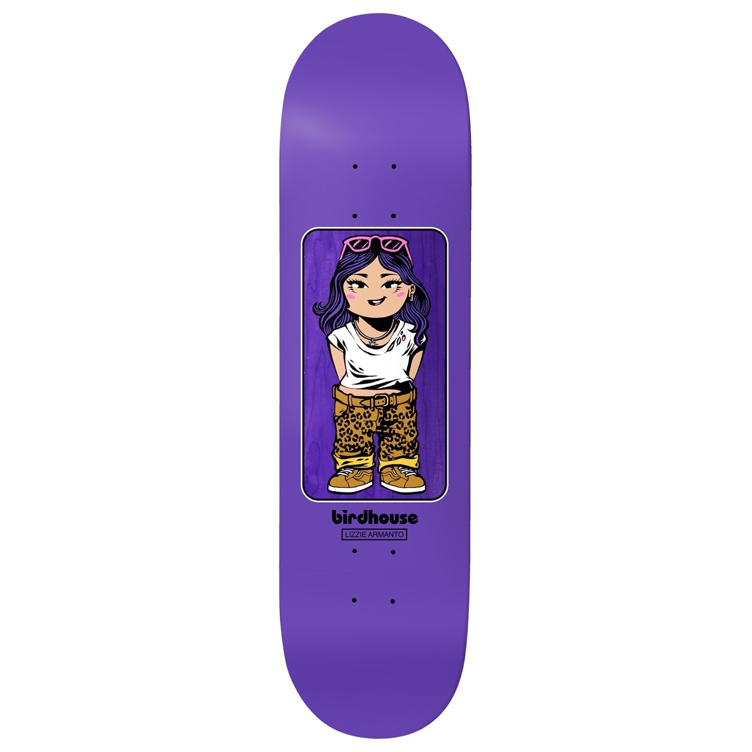 Birdhouse Skateboard Deck Lizzie Armanto Toy Box 8.0" x 31.75"