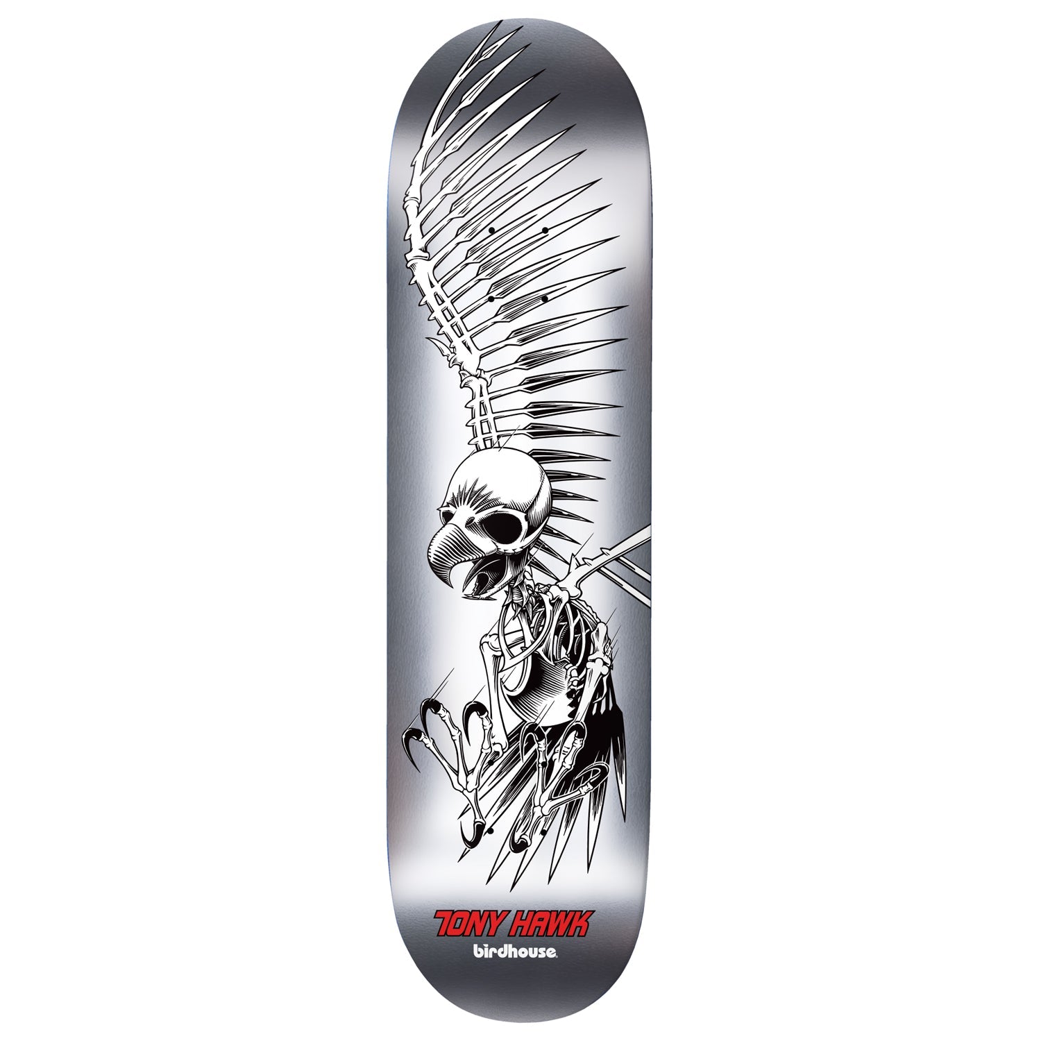 Birdhouse Skateboard Deck Tony Hawk Full Skull Foil 8.0" x 31.875"