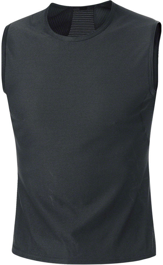 Gorewear M Base Layer Sleeveless Shirt - Black Men's Small/Medium