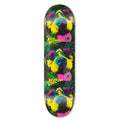 Black Label Skateboard Deck Nick Peterson Experiment Green 8.75" x 32.25"