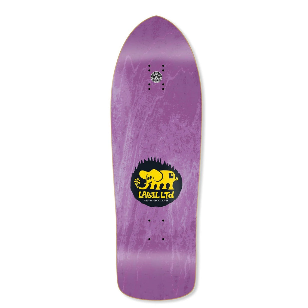 Black Label Skateboard Deck Riky Barnes Biodegradable Assorted 10.25" x 31"