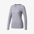 adidas Women's Ultimate Long Sleeve Training Tee - Grey Heather