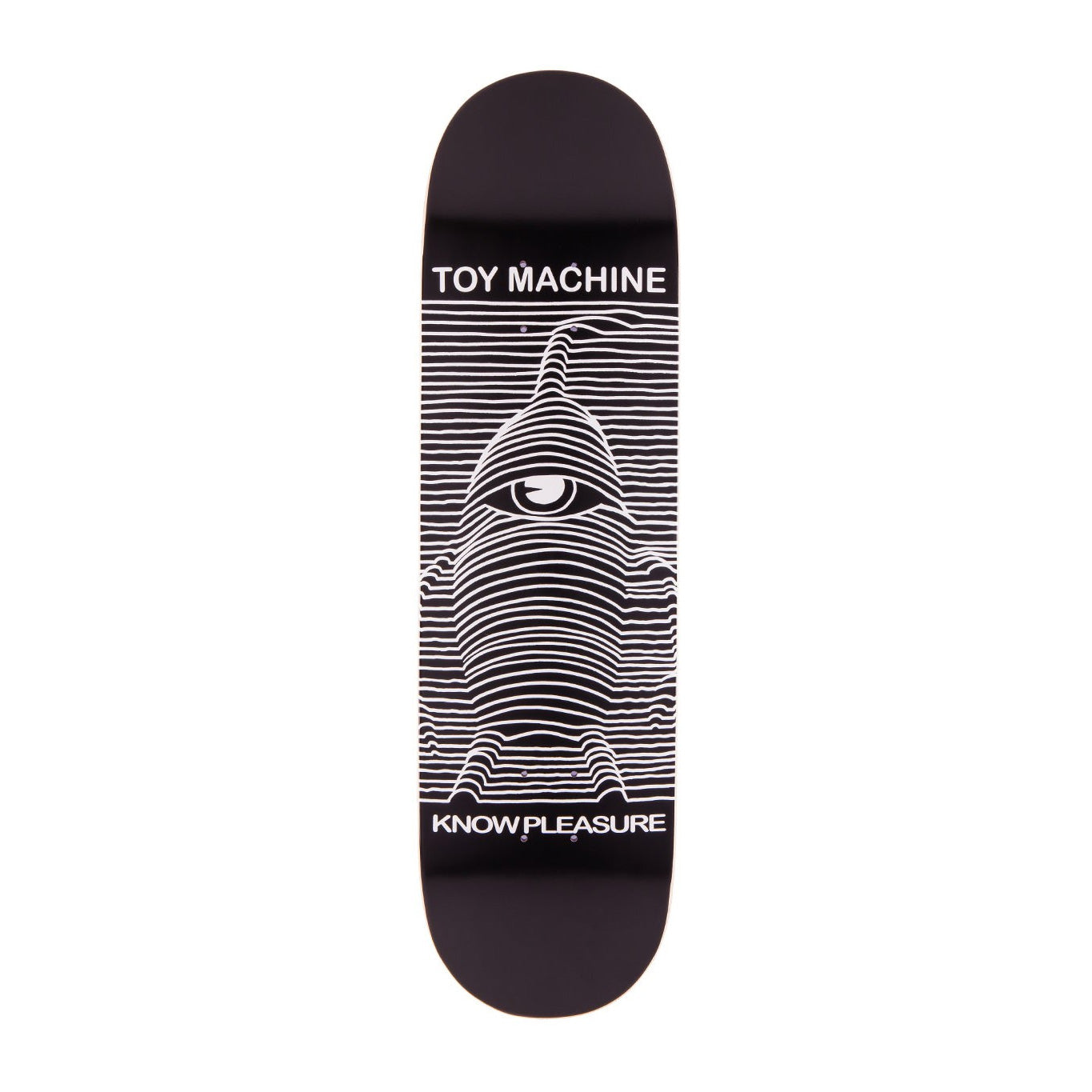 Toy Machine Deck Toy Division Black 8.0" x 31.75"