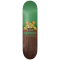 Toy Machine Skateboard Deck Romero Fence Green/Brown 8.13" x 32"