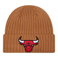 New Era Chicago Bulls Color Pack Cuffed Knit- Khaki