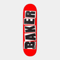 Baker Skateboards Brand Logo Black Deck 8.475"