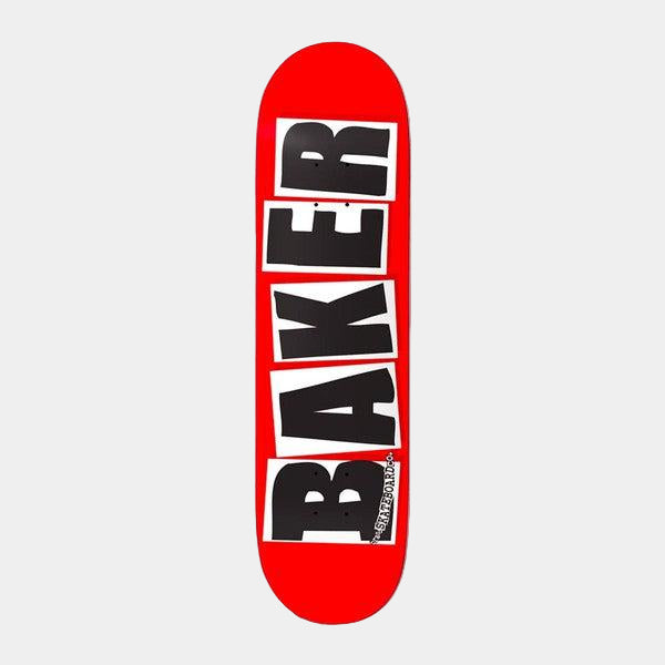 Baker Skateboards Brand Logo Black Deck 8.75"