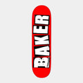 Baker Skateboards Brand Logo White Deck 8.25"