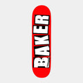 Baker Skateboards Brand Logo White Deck 8.625"