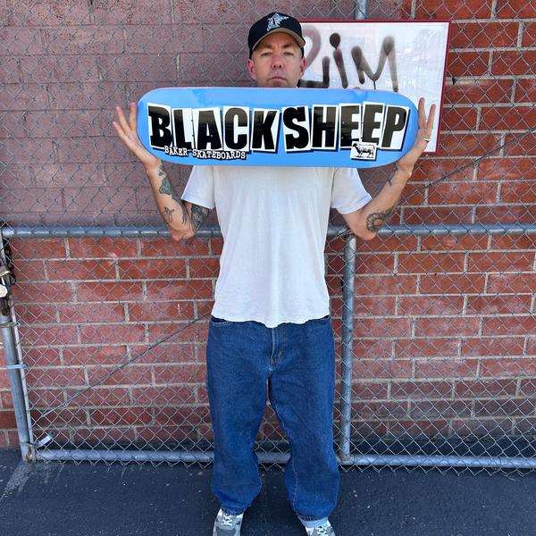 Baker Skateboards x Black Sheep Brand Logo Deck Carolina Blue