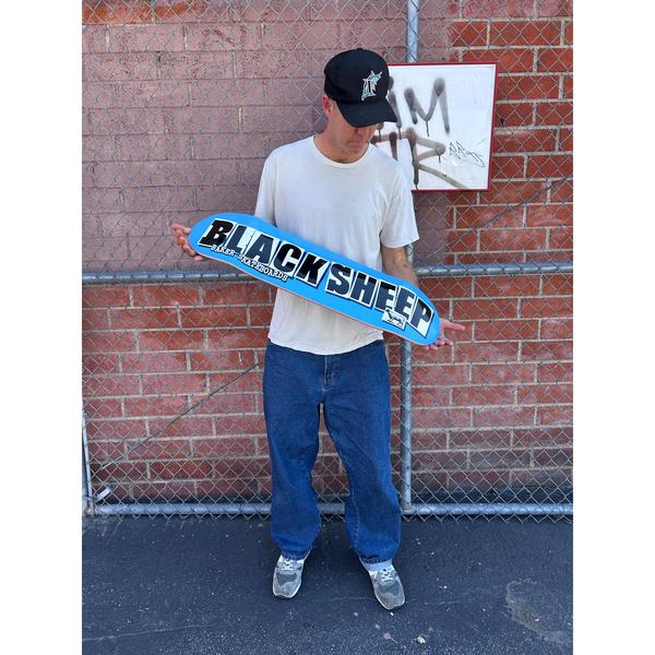 Baker Skateboards x Black Sheep Brand Logo Deck Carolina Blue