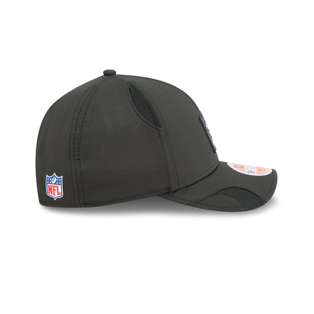 Baltimore Ravens NFL New Era Men's Charcoal 9Forty 2025 Sideline M-Crown Snapback