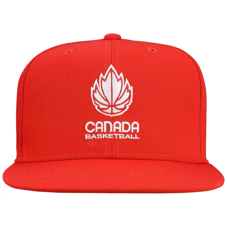 Canada Basketball FIBA Nike Men's Red Pro Snapback