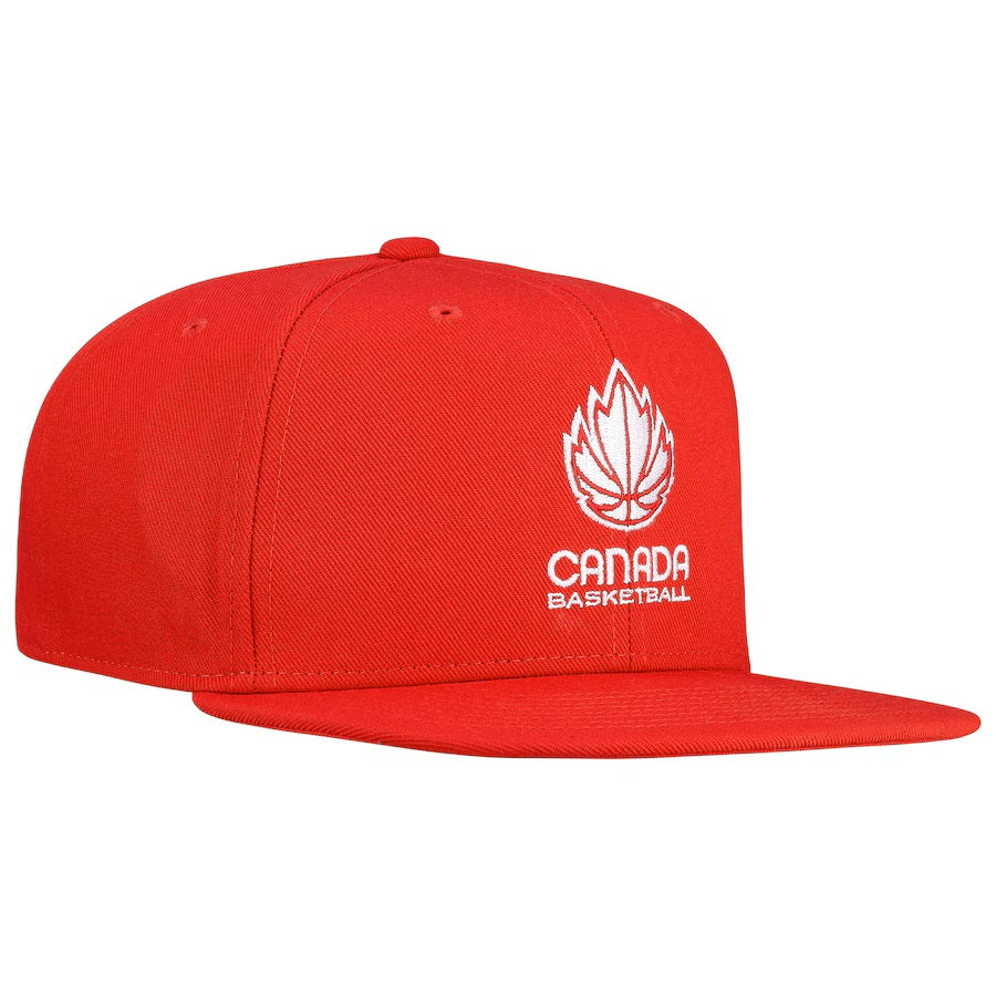 Canada Basketball FIBA Nike Men's Red Pro Snapback