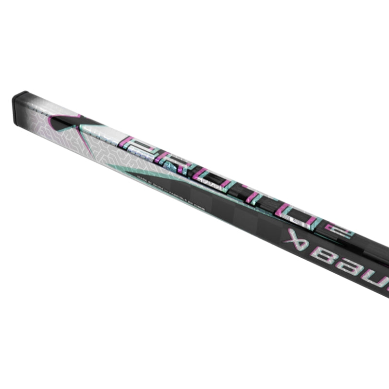 Bauer Proto 2 Black Grip Hockey Stick - Intermediate (2025)