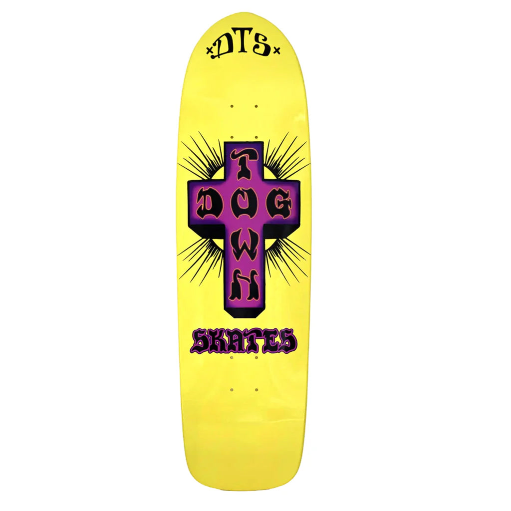 Dogtown Skateboard Deck Big Boy Neon Yellow 9.045" x 32.466"