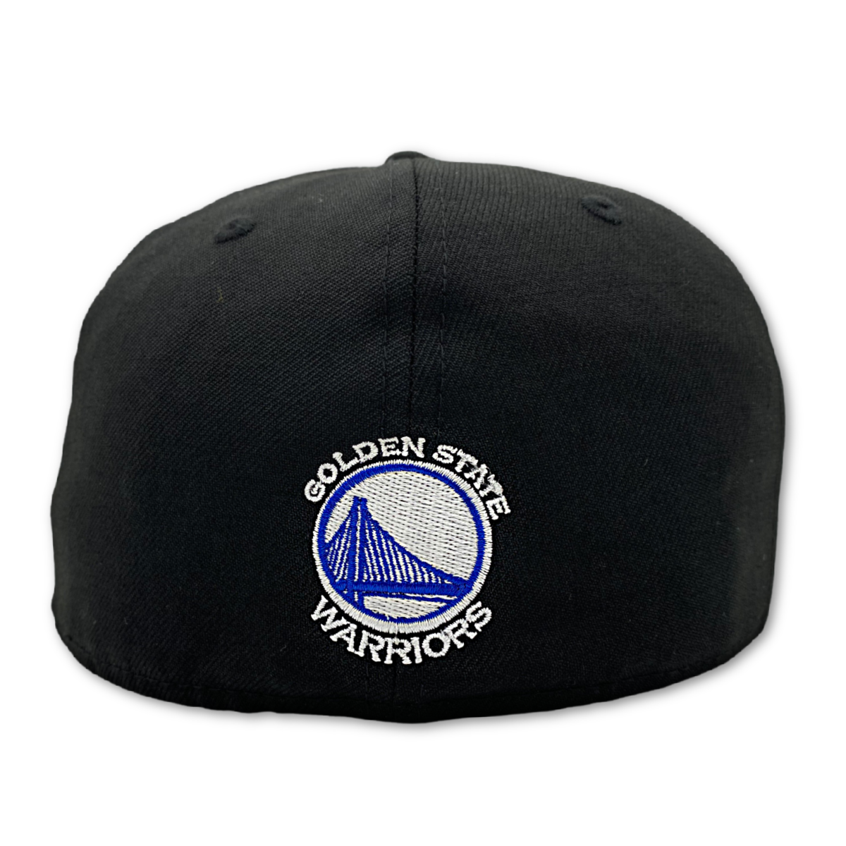 GOLDEN STATE WARRIORS NEW ERA 59FIFTY HAT-BLACK/WHITE