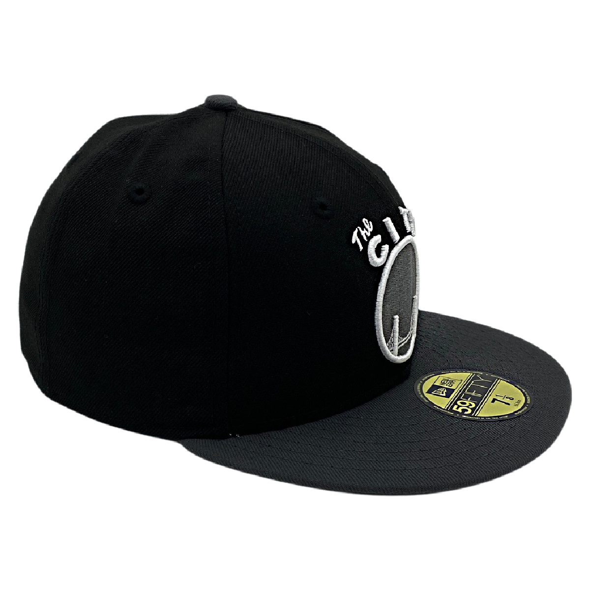 GOLDEN STATE WARRIORS NEW ERA 59FIFTY HAT-BLACK/GRAPHITE