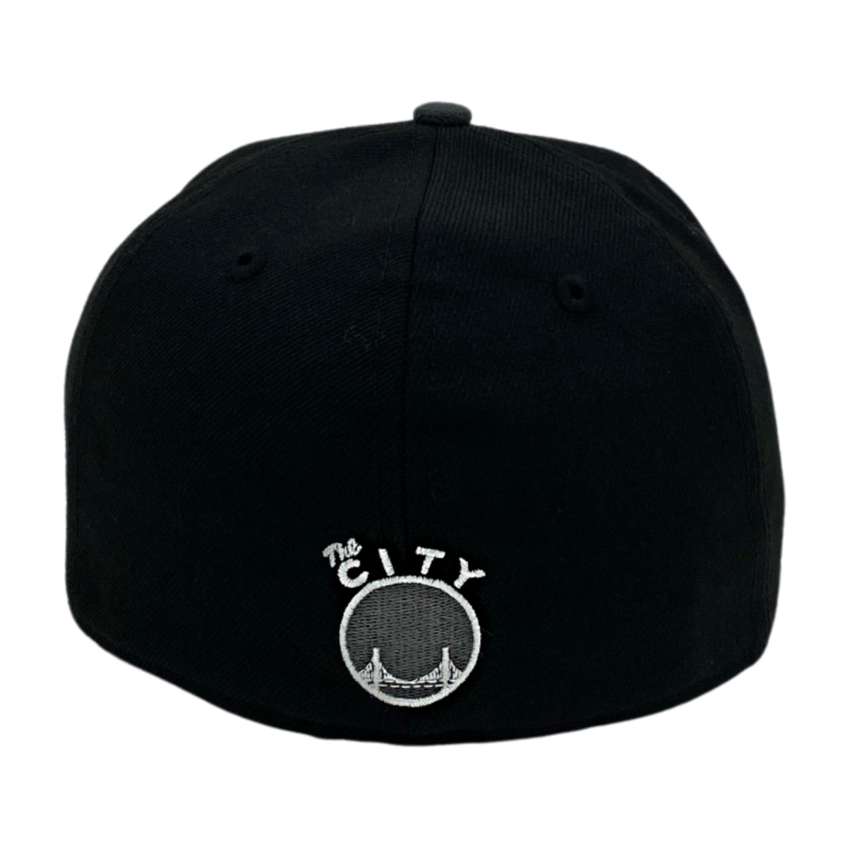 GOLDEN STATE WARRIORS NEW ERA 59FIFTY HAT-BLACK/GRAPHITE
