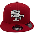 New Era San Francisco 49ers Logo Elements Collection-RED/WHITE