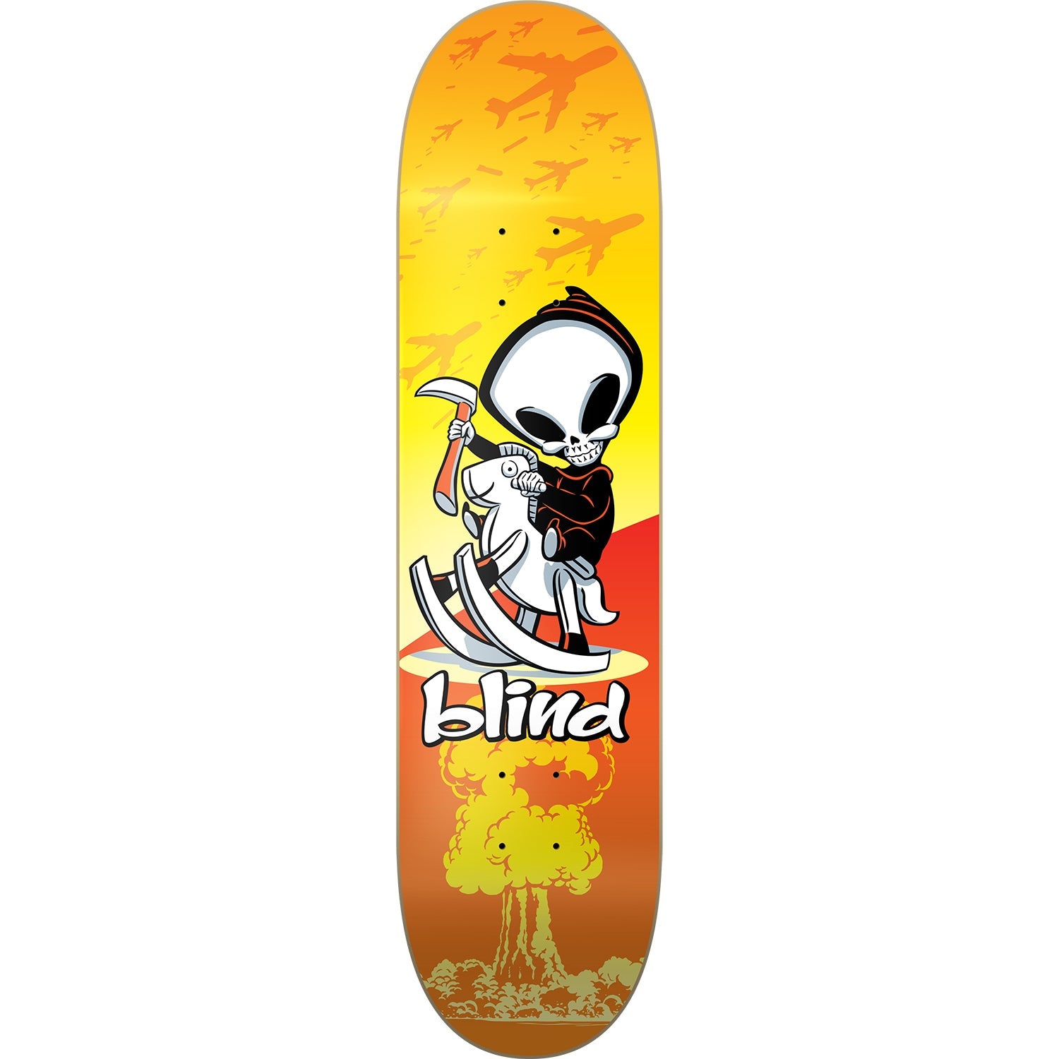 Blind Skateboard Deck Crazy Horse 8.25"