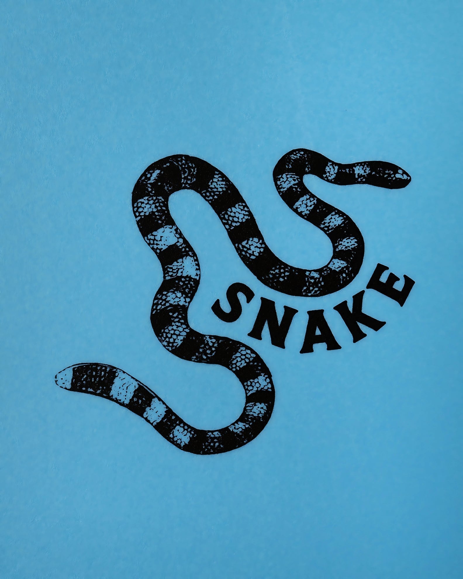 SNAKE 7'6 - Sky Blue/White
