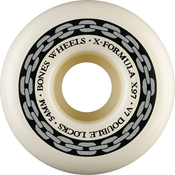 Bones Wheels X-Formula XF Double Lock V7 97a 56mm White