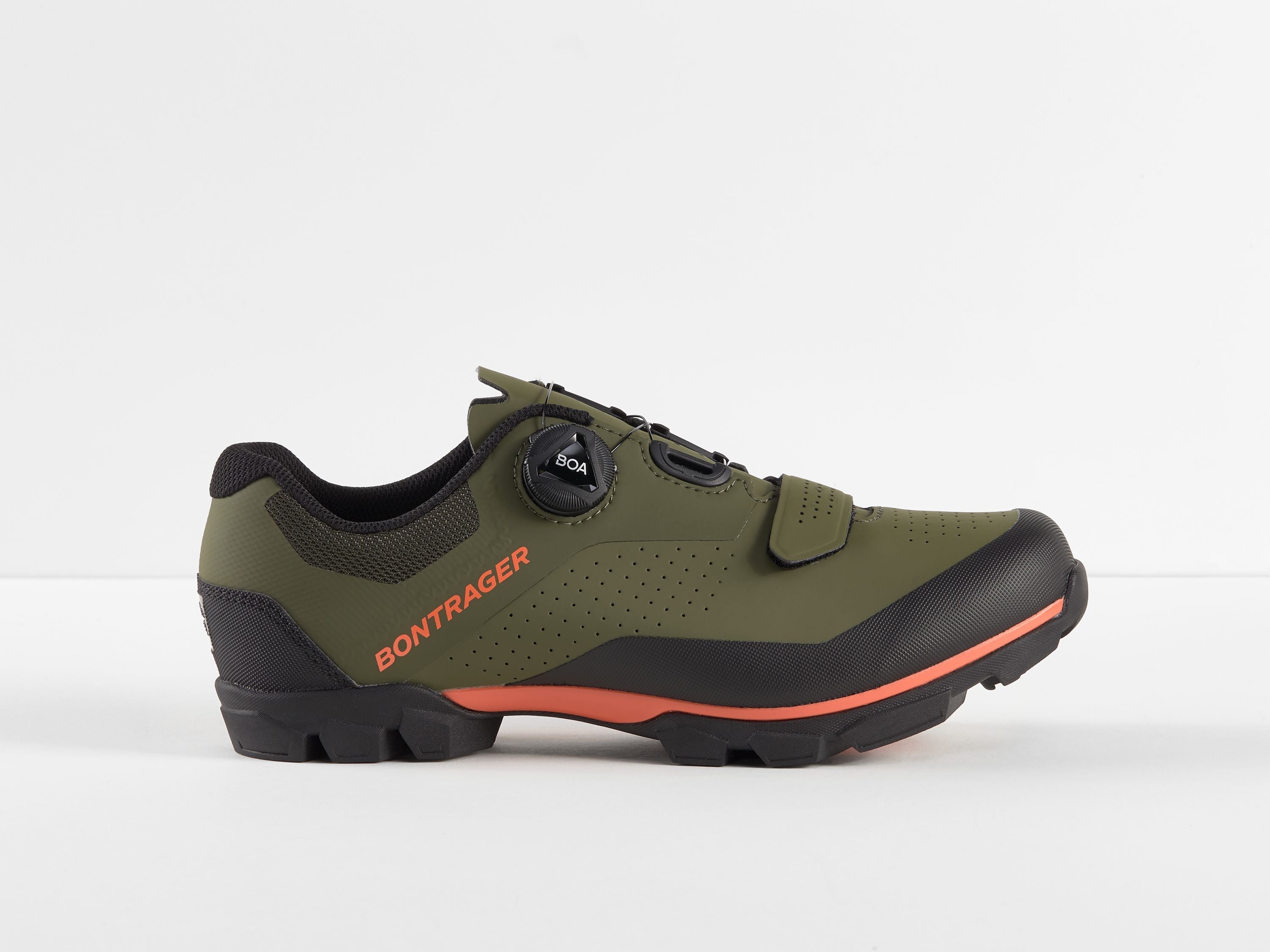 Bontrager Foray Mountain 41 Olive Grey/Radioactive OG Shoe