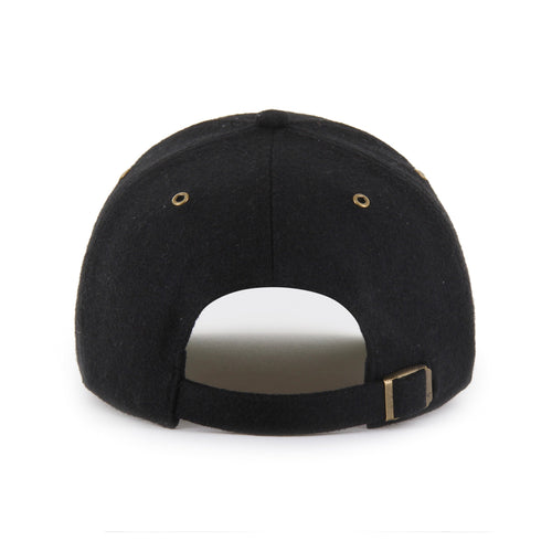 Boston Bruins NHL 47 Brand Men's Black Golden Age Hitch Adjustable Hat