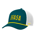 Brazil National Team FIFA Nike Men's Green Rise Rope Trucker Adjustable Hat