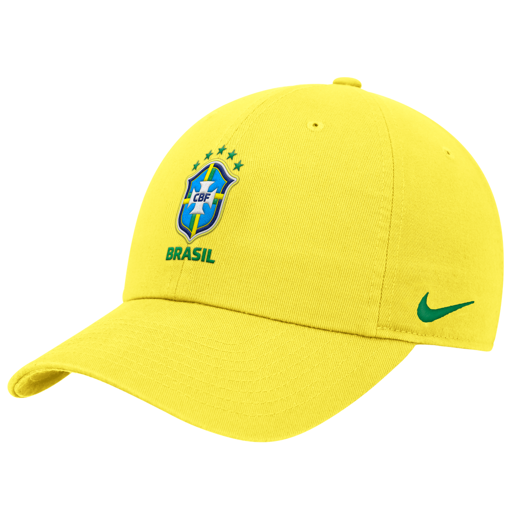 Brazil National Team FIFA Nike Men's Yellow Club Adjustable Hat