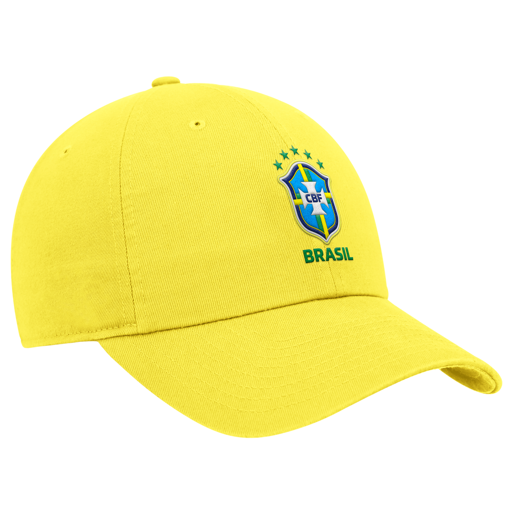 Brazil National Team FIFA Nike Men's Yellow Club Adjustable Hat