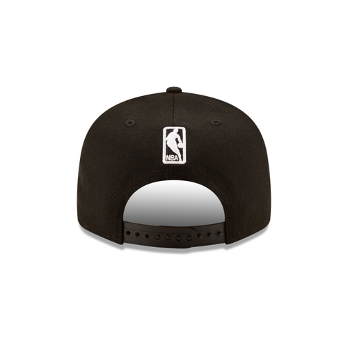 Brooklyn Nets NBA New Era Men's Black/White 9Fifty Alternate Basic Snapback