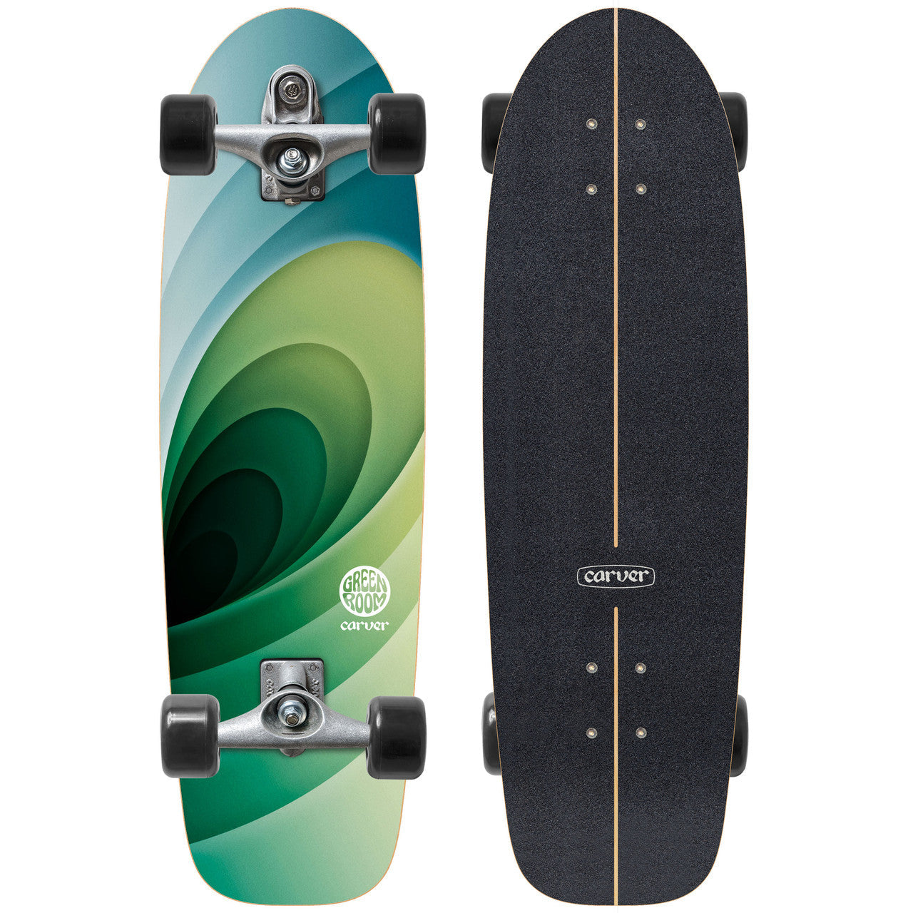 Carver Greenroom Surfskate Complete C7 Raw - 34″