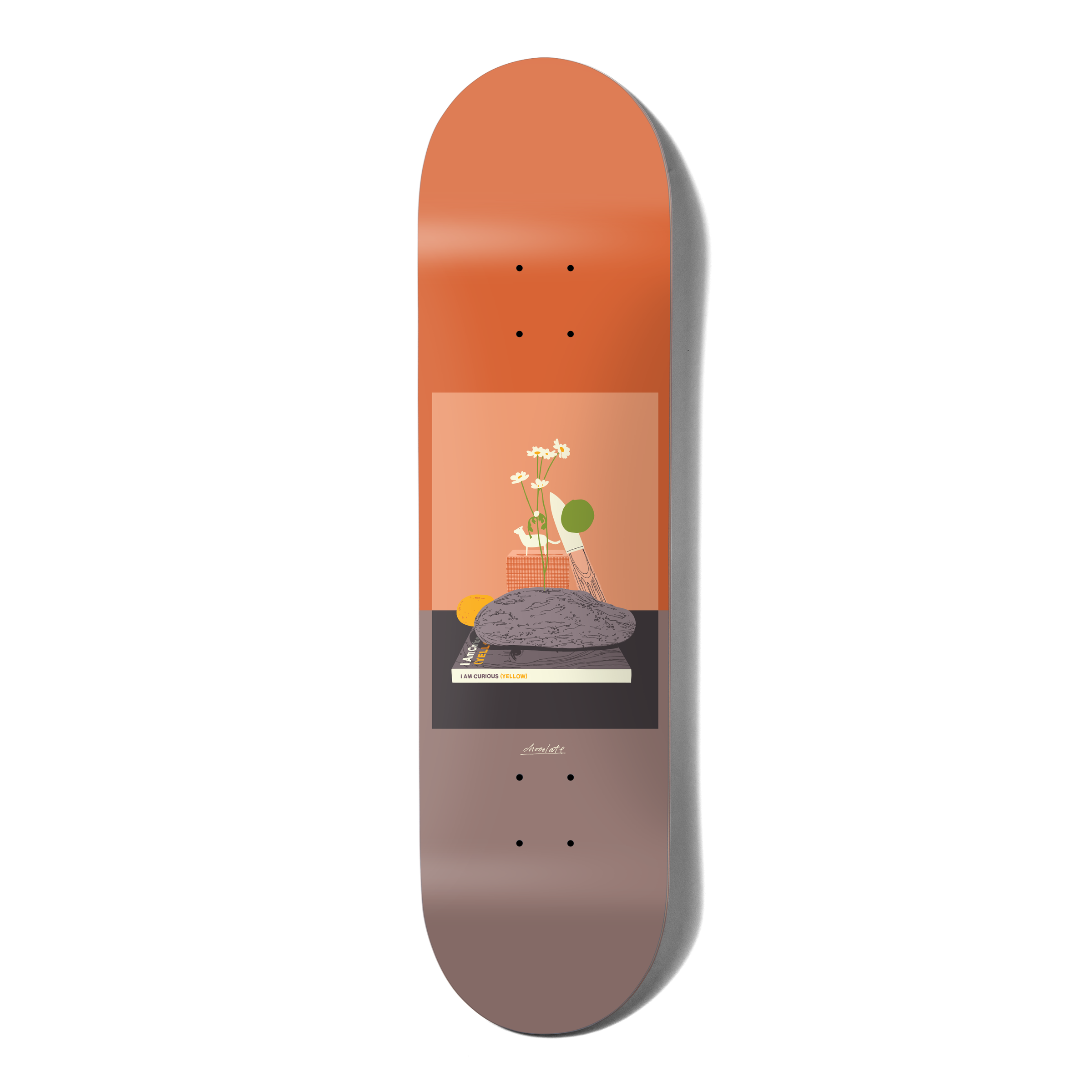 Chocolate Anderson Hecox Still Skateboard Deck - 8.25″