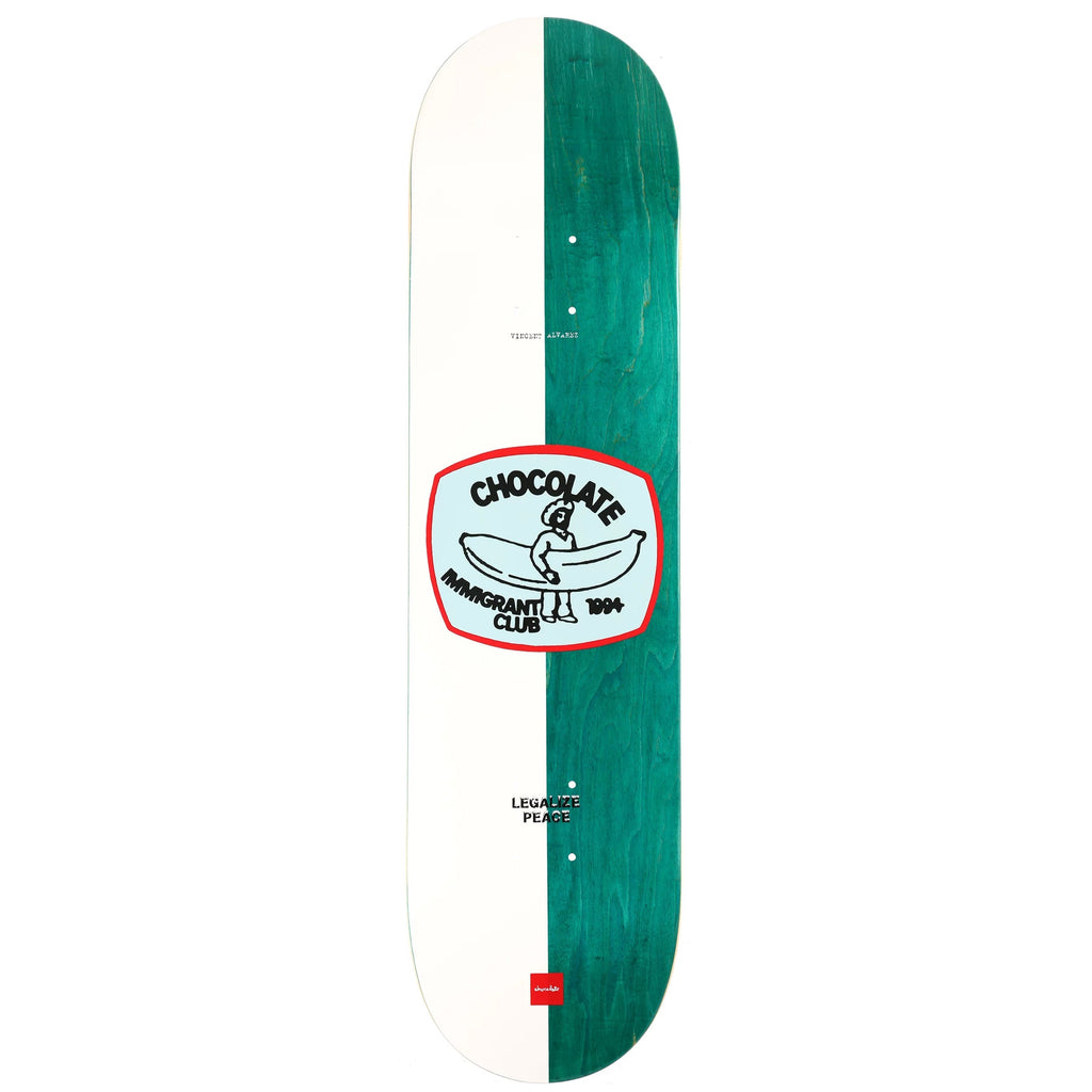 Chocolate Skateboard Deck Alvarez Know Your Rights 8.125" x 31.625"