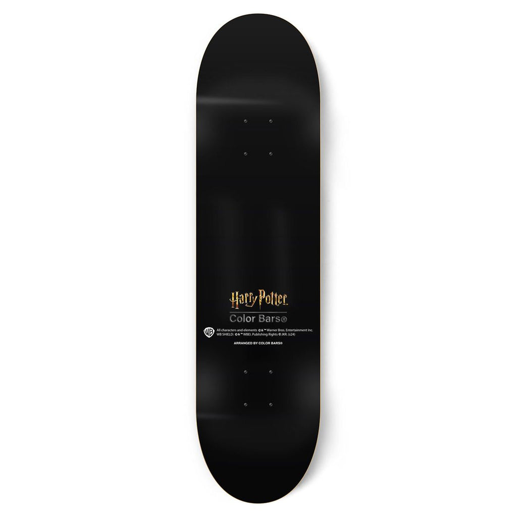 Color Bars Skateboard Deck Harry Potter Boy Who Lived Skate Gold Foil 8.38"