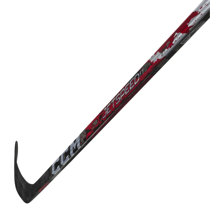 CCM JetSpeed FT9 Pro Red Hockey Stick - Youth (2026)