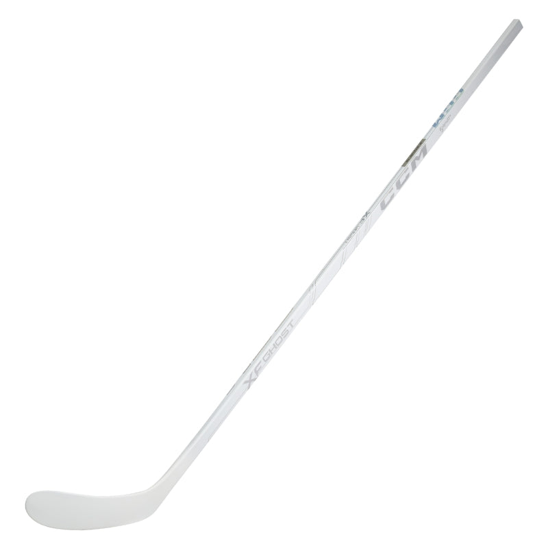 CCM Tacks XF Ghost White Hockey Stick - Intermediate (2025)