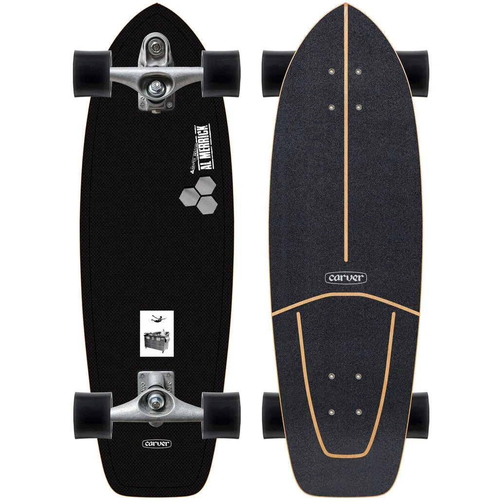 Carver Channel Islands Dumpster Diver Surfskate Complete C7 (V5) - 31″