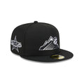 New Era Colorado Rockies Side Patch 2021 All-Star Game 59fifty Fitted Hat-Black/White