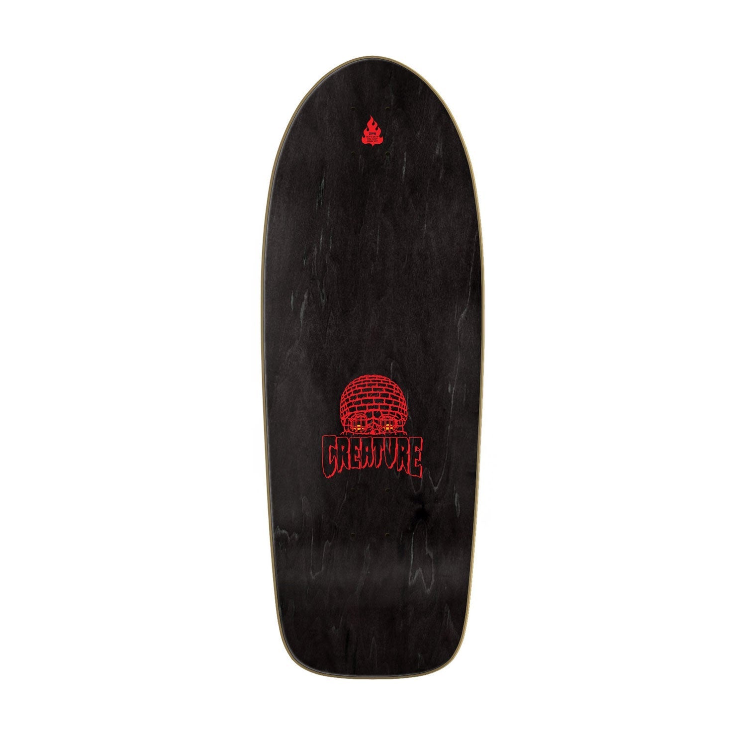 Creature Skateboard Deck Doom Skull 10.4" x 29.1"