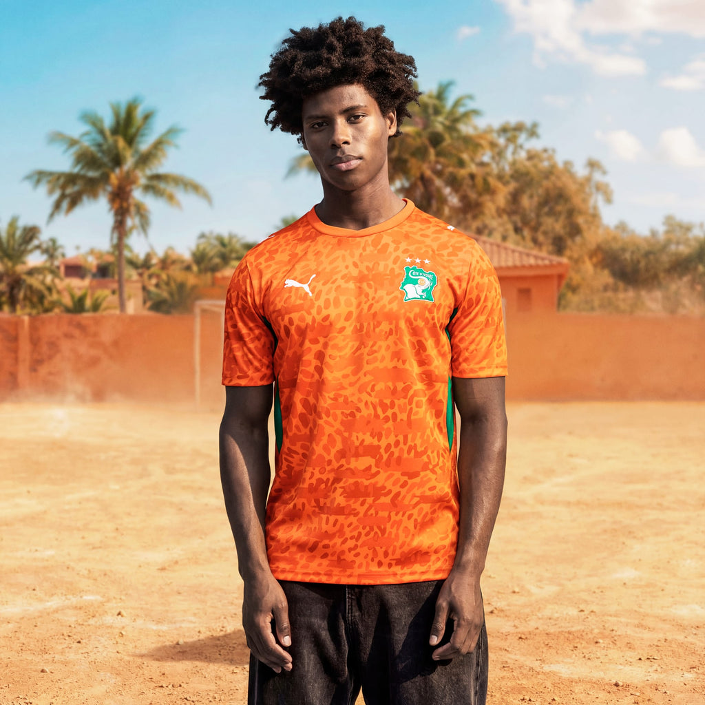 Puma Ivory Coast 26 Home Men's Soccer Jersey