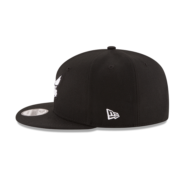 Charlotte Hornets NBA New Era Men's Black/White 9Fifty Basic Snapback