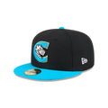 Charlotte Knights MiLB New Era Men's Black 59Fifty Alternate Authentic Collection Fitted Hat